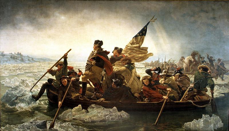 Emanuel Leutze Washington Crossing the Delaware.